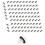 100pcs Plastic Rivet Clips 51418224768 compatible with BMW E46 E53 E90 E91 E70 Door Panel Car Fastening Trim Pack 2