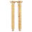 86 Type Solid Wood Panel Wall Light Retro Brass Toggle Switch Wood Grain Electrical Switch 4
