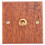 86 Type Solid Wood Panel Wall Light Retro Brass Toggle Switch Wood Grain Electrical Switch 5