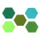 5pcs Hexagonal Felt Board 3D Wall Stickers Multifunctional Home Message Board 3
