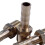 4pcs Gold 1/8BSP Male Thread Brass Hose Barb Coupling Connector 2