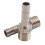 4pcs Gold 1/8BSP Male Thread Brass Hose Barb Coupling Connector 3