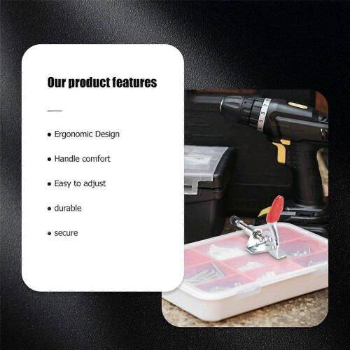 1 Pc Hand Tool Toggle Clamp Vertical Stroke Push-Pull 301AM GH-301AM 2