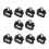 10 Pcs Camera Lug Ring Camera Strap Triangle Split Ring Hook compatible with Fujifilm, Leica, Nikon, Canon 2