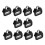 10 Pcs Camera Lug Ring Camera Strap Triangle Split Ring Hook compatible with Fujifilm, Leica, Nikon, Canon 3
