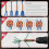4-piece Wire Twisting Tool, 3/5-way Wire Stripper and Wire Cap Twister 3