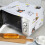 Microwave/multi-function Oven Dust Proof,grease Cover with Pocket Kitchen Protector (geometric Patterns) 5