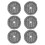 6 Replacement Mop Pads compatible with LG A9 Steam Mop 2