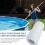 2 pcs pool telescopic pole cam-lock replacement compatible with EZ Lock swimming pool poles 2