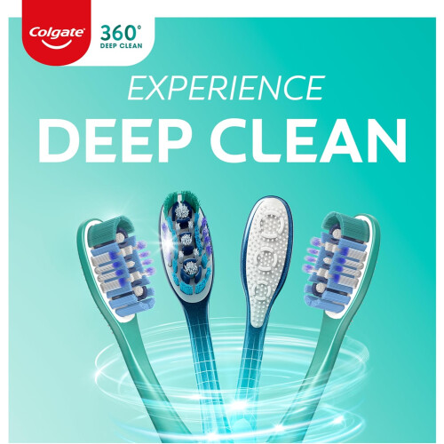 Colgate Colgate Adult Toothbrushes Medium Bristles 4 Pack 2