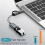 2-in-1 USB OTG Cable Type-C/Micro-USB to USB 3.0 Adapter Braided Data Cable 2