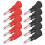 10 Sets 4mm Stackable Telescopic Banana Plugs Multimeter Test Leads for Wire Soldering 2