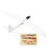 99cm EPP Foam Hand-Toss Airplane with Sticker 706 3
