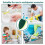 1pc Dish Wand, 7pcs Replacement Sponge Heads compatible with Kitchen, Sink, Bathroom 4