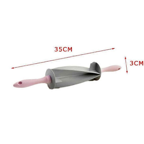2-Piece Adjustable Rolling Pin Slicer Set compatible with Kitchen 1