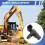 238-0120 Speed Sensor Compatible with Caterpillar CAT 312D 320D 320E 324E 450E C6.4 Engine 5