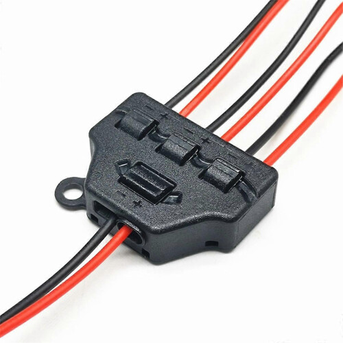 6-Port Quick-Connect Output Splitter compatible with LED Lights, Model Lgh 1