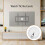 4pcs 60mm Hole TV Wall Cable Hijacks compatible with Wall-Mounted TVs 5