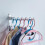 Dryer Rack Folding Wall Mount Clothes Hanger -silver 3