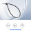 100pcs 150 x 1.8mm Black Nylon Electrical Cable Fastening Ties 4