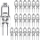 Becuri halogene G4 10W 12V - Alb cald - Pachet de 20 1