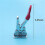 4 PCS 60 Lbs Non-slip Coated Horizontal Toggle Clamps 201A 5