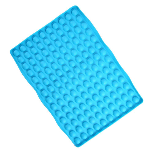 468-cavity silicone hemispherical chocolate drop confectionery baking mold 1