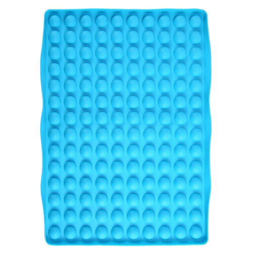 468-cavity silicone hemispherical chocolate drop confectionery baking mold 2
