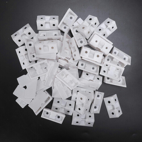 30pcs 90-Degree Plastic Corner Brackets for Shelf and Cabinet 2