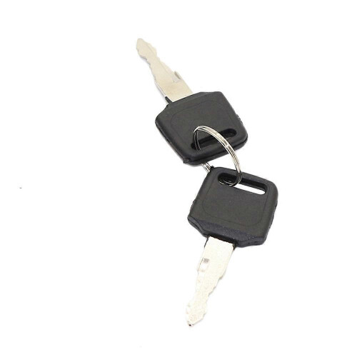 1 Set 2-Wire ATV Ignition Key Universal Starter Switch Lock compatible with ATV Go-Kart 2