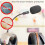 30-piece foam microphone windscreen set compatible with lavalier and headset microphones 2