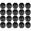 20 stk. 21 mm hjulmutterhetter, hjulboltmutterhettedeksel, sekskantede dekkmutterdeksel () 4