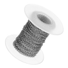 Ruostumattomasta teräksestä valmistettu ristiketju 1,5 mm:n kela