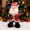 Pluche kerstman - Zachte feestelijke pop, 1 stuk 1