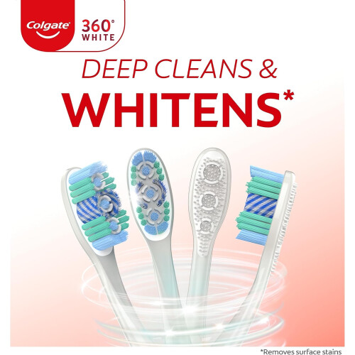 Colgate Colgate Whitening Toothbrush, 4 Count 1-Pack 2