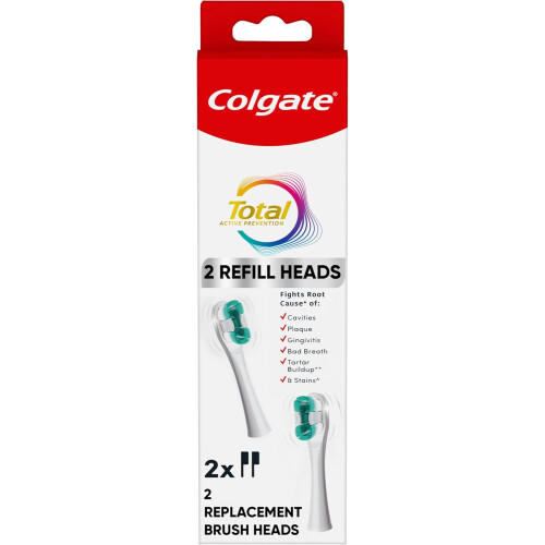 Colgate Colgate Total Battery Replacement Toothbrush 2Pack