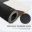 XXL bureauonderlegger, antislip, waterdicht, grijs, boho 4