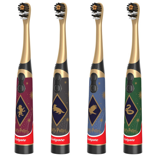 Colgate Colgate Harry Potter Kids Battery Toothbrush 4Pack