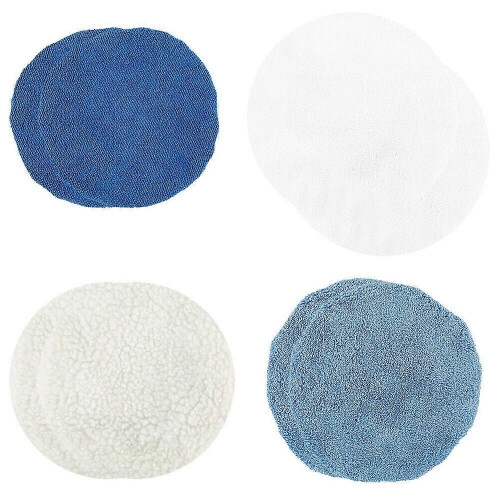 Conjunto de 8 peças de boinas de polimento de 9 a 10 polegadas, capa protetora para boina de polimento. 1