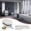 4pcs 23mm Shower Door Rollers Sliding Shower Door Wheels Replacement Rollers (2 Top & 2 Bottom) 4