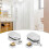 4pcs 23mm Shower Door Rollers Sliding Shower Door Wheels Replacement Rollers (2 Top & 2 Bottom) 5