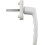 4 Pieces White Universal Aluminum Window Handle Fits Left And Right 4