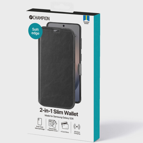 2-in-1 Slim Wallet Case for Samsung Galaxy S26 2