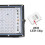 2 τεμάχια αδιάβροχο μαύρο φως UVA 220V IP65 για φωτισμό σκηνής 5