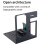 3/4 GPU Dock pre notebook, externý grafický adaptér, 40 Gbps kompatibilný s USB4 notebookom 2
