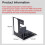 3/4 GPU Dock pre notebook, externý grafický adaptér, 40 Gbps kompatibilný s USB4 notebookom 3