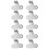 10pcs Gas Struts Springs Mounting Brackets compatible with Lift Support Installation 2