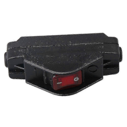 Waterproof Ip65 30a 220v On/off Tomato Color Button Inline Cord Switch 1