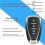 4 Channel RF Remote Control Copy Duplicator Key compatible with Electric Garage Door 2