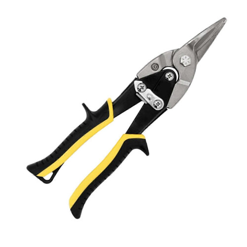 Tesoura de corte reto de 10 polegadas para aviação, tesoura de corte de metal resistente para cortar chapas metálicas. 1
